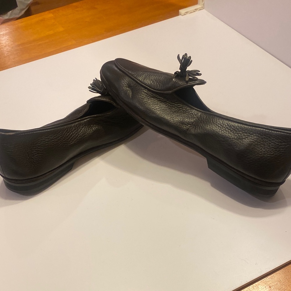 Todd Snyder Black Leather Loafers